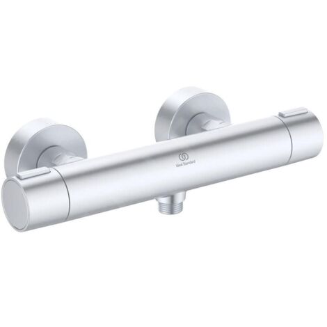Ideal Standard ALU+ - Mitigeur thermostatique de douche, argenté BD582SI
