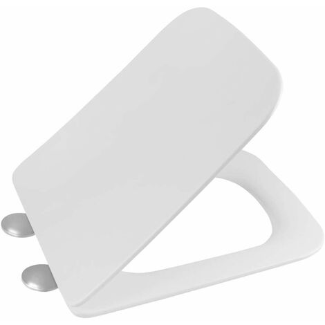 Sapho Porto - Abattant WC Slim, duroplast, SoftClose, blanc PZS102 (1/5)