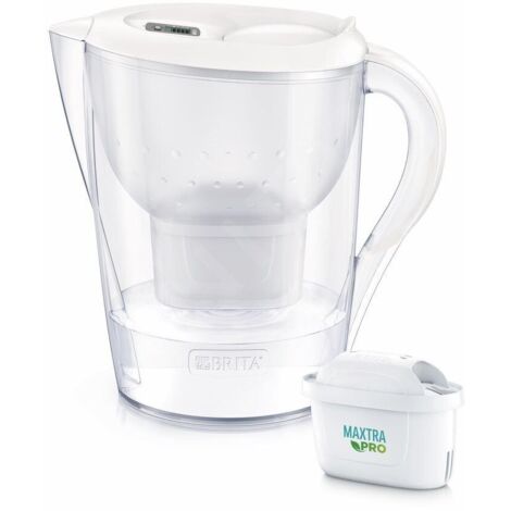 Brita - Carafe filtrante Marella XL Memo, volume 3,5 l, filtre Maxtra Pro, blanc 1052780 (1/3)