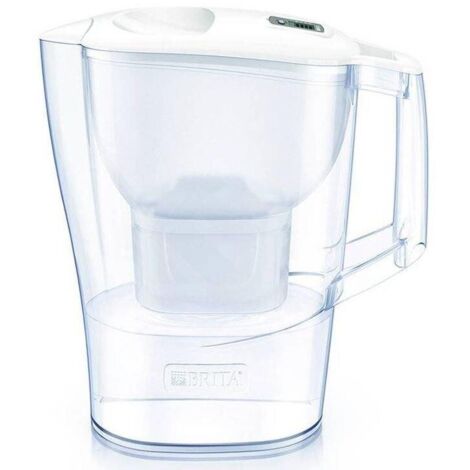 Brita Carafes - Carafe filtrante Aluna Cool Memo, volume 2,4 l, 3x filtre Maxtra Pro, blanc 1053054 (1/5)