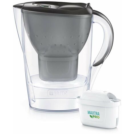 Brita - Carafe filtrante Marella Cool Memo, volume 2,4 l, 3x filtre Maxtra Pro, graphite 1052796 (1/5)