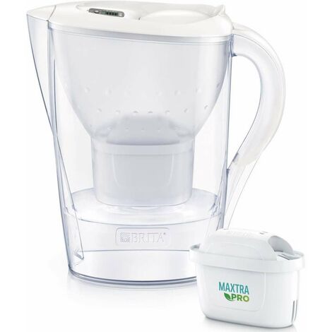 Brita - Carafe filtrante Marella Cool Memo, volume 2,4 l, filtre Maxtra Pro, blanc 1052789 (1/5)