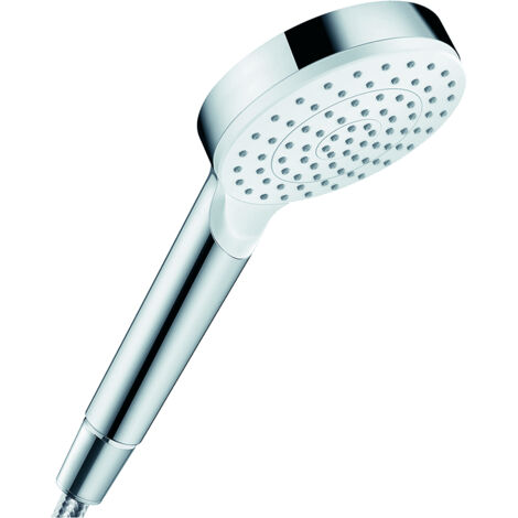 Hansgrohe Crometta - Pommeau de douche, EcoSmart 9 l/min,blanc / chrome 26333400