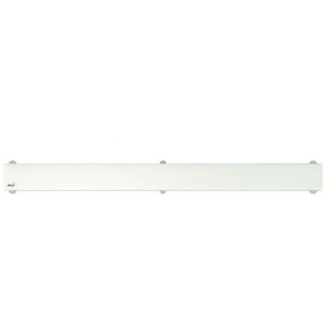 Alca - Grille pour caniveau de douche 75 cm, verre/blanc GL1200-750 (1/3)