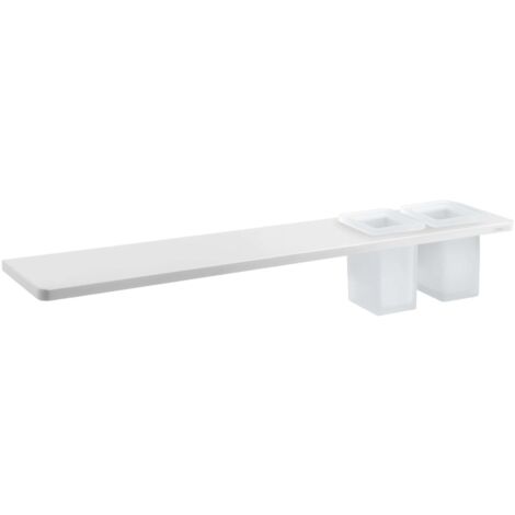 Sapho Abeline - Étagère avec verres, 60 cm, blanc mat AE602-0101-01 (1/3)