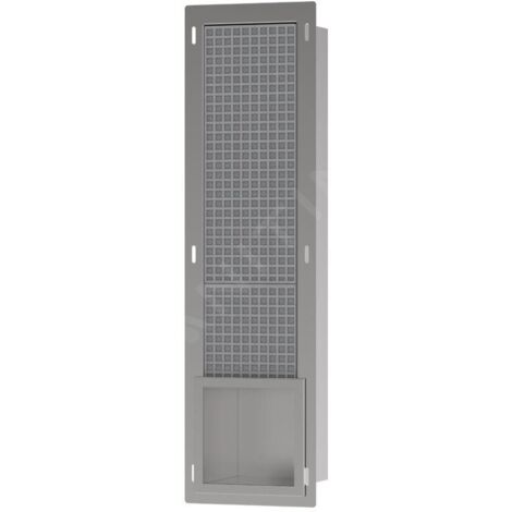 Hansgrohe XtraStoris Original - Porte-papier toilette encastré, acier brossé 56058800
