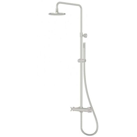 Steinberg 250 - Set de douche avec thermostat, diamètre 20 cm, nickel brossé 250 2721 BN (1/5)