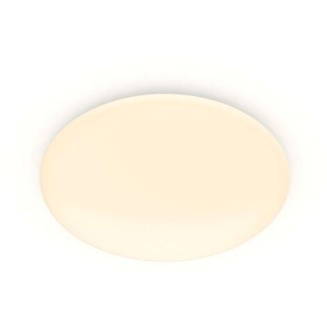 Philips Eclairage - Plafonnier LED, diamètre 23 cm, 2700 K, 6 W, blanc 915005777601
