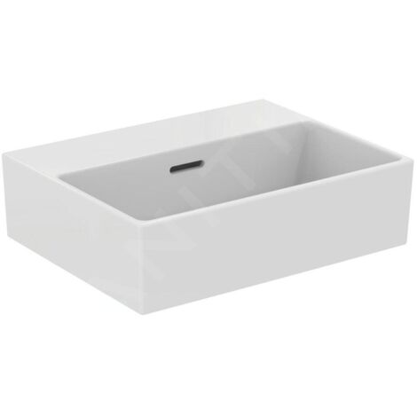 Ideal Standard Extra - Lave-main 45x35 cm, avec trop-plein, sans trou pour robinet, blanc T391601 (1/4)