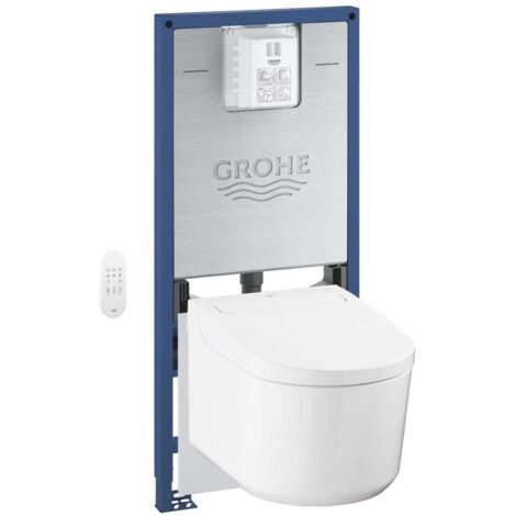 Grohe – Bâti-support WC avec bidet électronique 1130mm – Technologie SkinClean – Rinçage PowerFlush – 36509SH0