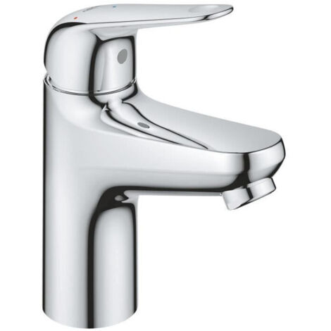 MITIGEUR DE LAVABO AVEC BONDE PUSH-OPEN, OUVERTURE SUR FROID, CHROME GROHE 24323001 (1/4)