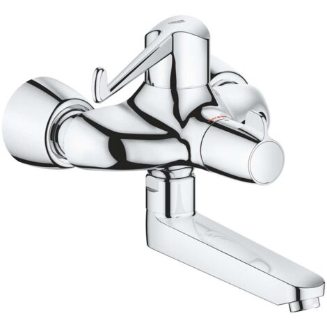 Mitigeur thermostatique de lavabo GROHTHERM SPECIAL DN 15, pour commande à levier chromé GROHE (1/3)