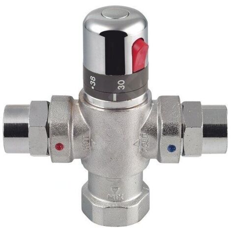 Sapho - Mitigeur thermostatique pour 4 à 8 points d’alimentation, chrome TMTCOM (1/2)