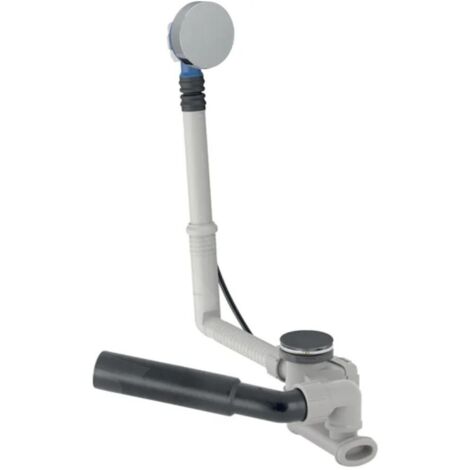 Geberit Accessoires - Garniture de vidage et de trop-plein pour baignoire, longueur 26 cm, chrome brillant 150.530.21.6