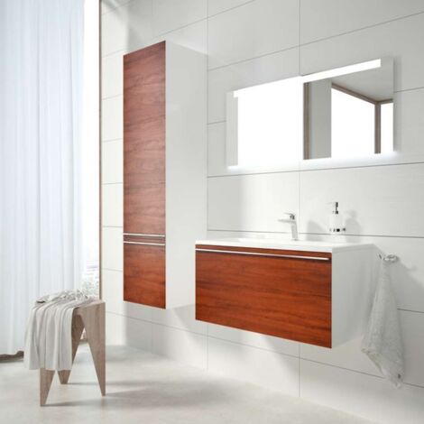 Ravak Clear - Lavabo 100x38 cm, sans trop-plein, avec trou pour robinet, blanc XJJ01110000