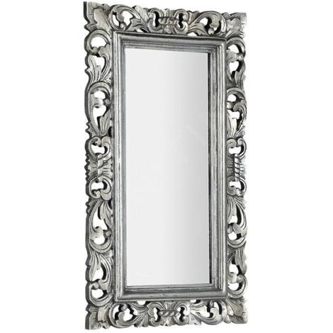 Sapho - Miroir dans un cadre 40x70 cm, argent IN109 (1/5)