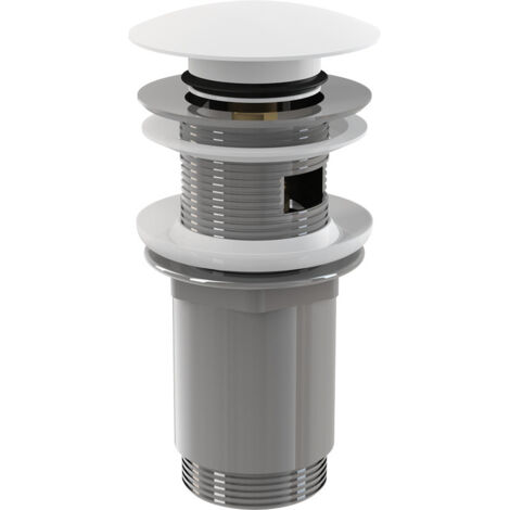 Alca - Bonde de lavabo, Click Clack, blanc A392B (1/7)
