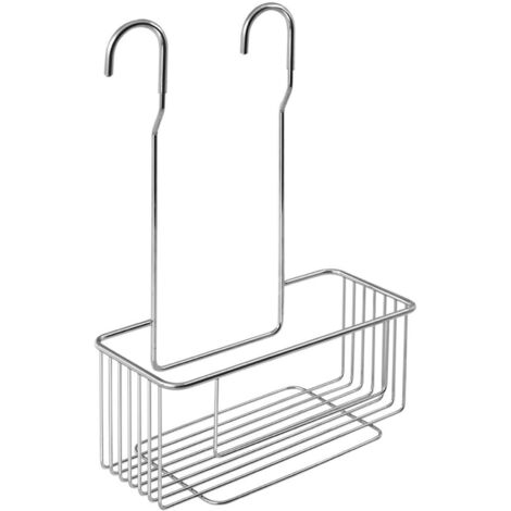 Aqualine Chrom Line - Tablette de douche suspendue, chromée 37006 (1/3)