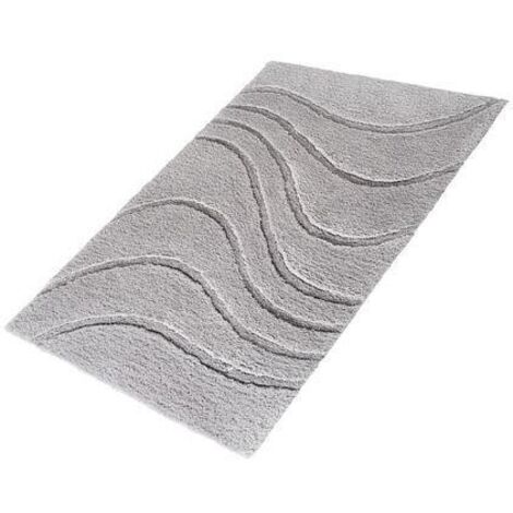 Sapho Ridder La Ola - Tapis de salle de bains, 600x900 mm, antidérapant, gris 729307 (1/4)