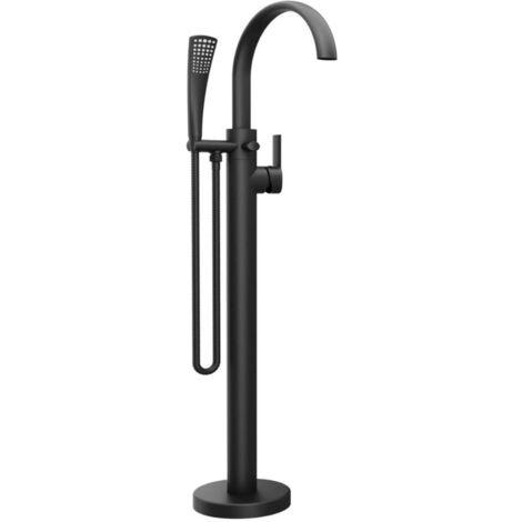 Ravak Freedom - Mitigeur de baignoire pour montage au sol, noir X070435 (1/3)