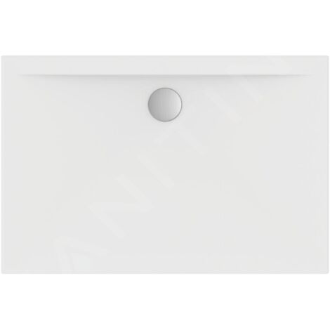 Ideal Standard – Receveur de douche à encastrer 1200x800 mm – Acrylique sanitaire renforcé – Sortie Ø 90 mm – Hauteur 47 mm pour chantiers humides - K518201