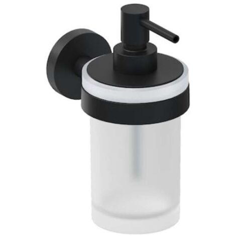 Jika Mio Style - Distributeur de savon avec support, verre/noir mat H3832F27161001 (1/2)