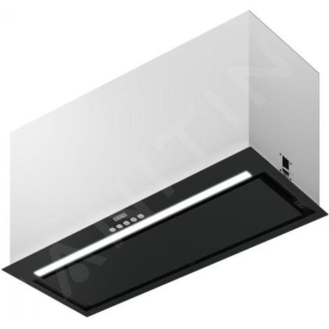 Franke Maris - Hotte encastrable FBFE BK MATT A70, largeur 70 cm, noir mat 305.0665.365 (1/2)