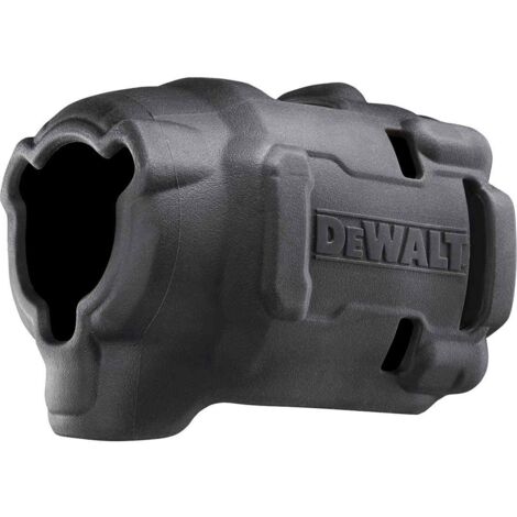 DeWALT Accessoires - Housse de protection en caoutchouc pour clé à chocs, noire PB850