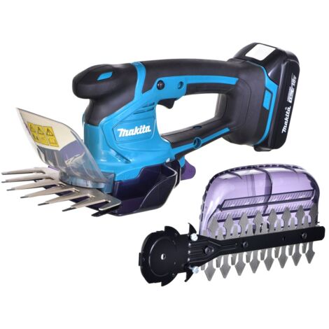 Makita - Cisaille à gazon sans fil 18V, 1 batterie 1,5 Ah, chargeur DUM604SYX (1/5)