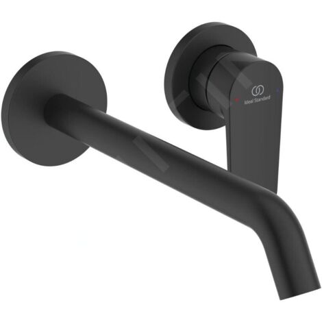 Ideal Standard Cerafine Nuovo - Mitigeur de lavabo encastré, 2 trous, noir soyeux BD911XG (1/4)