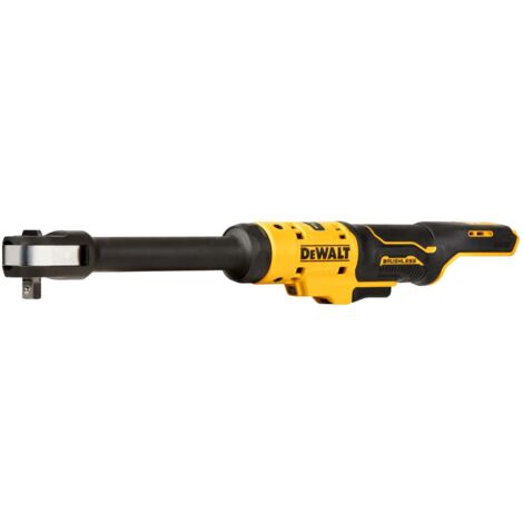 DeWALT Outillage - Clé à cliquet sans fil 12V à col allongé, sans batterie ni chargeur DCF503EN