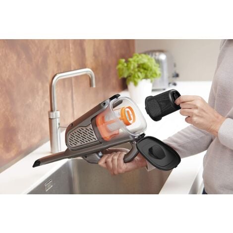BLACK+DECKER Nettoyage - Aspirateur à main sans fil 18V, titane/noir BHHV520JF-QW