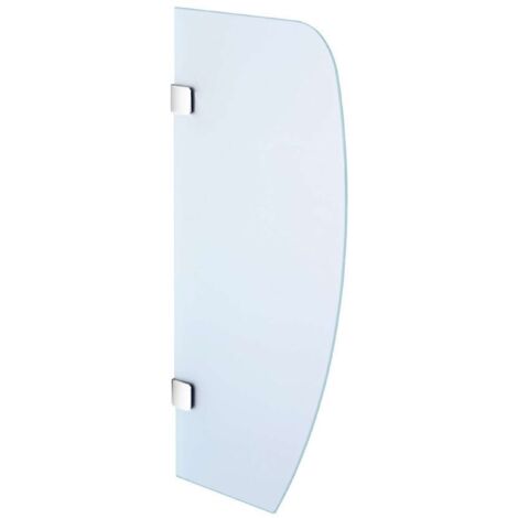 Sapho - Paroi de séparation entre urinoirs 400x800 mm, verre dépoli 2502-05 (1/5)