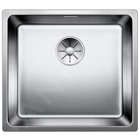 Blanco Andano 450 - Évier, 49x44 cm, bordure plate, inox 522961 (1/4)