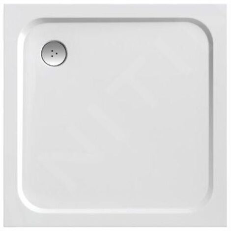 Ravak Galaxy Pro Chrome - Receveur de douche Perseus Pro-80 chrome, 800x800 mm, blanc XA044401010 (1/4)