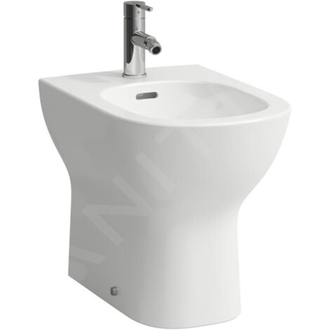 Laufen Lua - Bidet à poser, trou pour robinet, blanc H8320820003021
