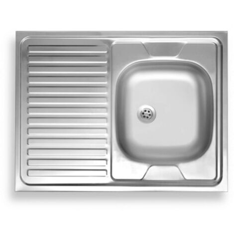 Novaservis Éviers - Evier 60x80 cm, acier inoxydable DR60/80L (1/2)
