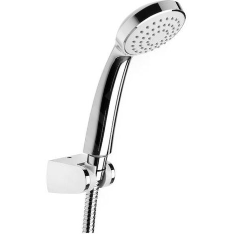 Jika Rio - Set de pommeau de douche, support et flexible, 1,7 m, inox H3651R00041001 (1/3)