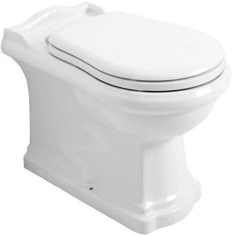 Sapho Kerasan Retro - WC à poser, évacuation par le bas/ par arrière, blanc 101601