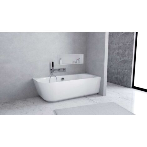 Polysan Baignoires - Baignoire Sussi R, 160x70x50 cm, droite, blanc 90191R