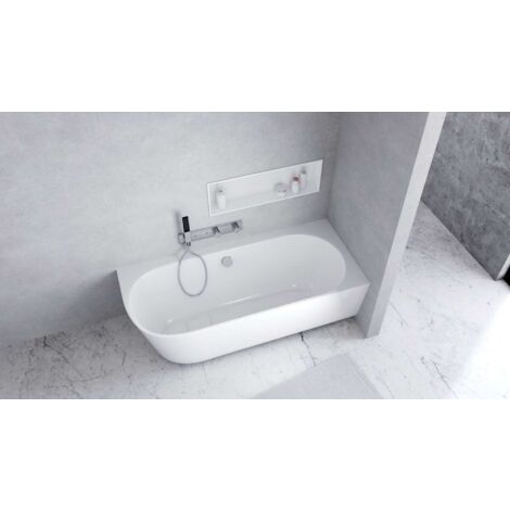 Polysan Baignoires - Baignoire Sussi R, 160x70x50 cm, droite, blanc 90191R