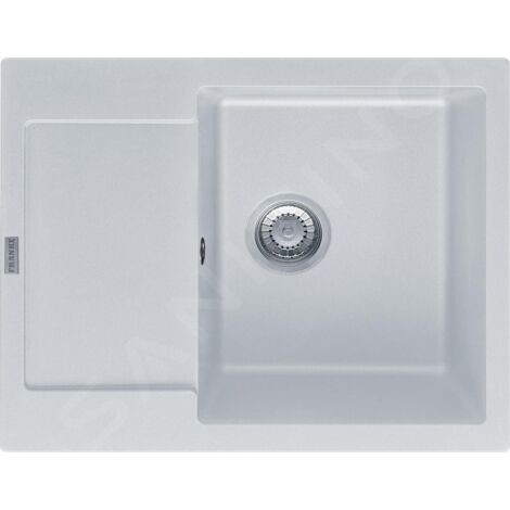 Franke Maris - Évier en fragranit MRG 611-62, 62x50 cm,  blanc artic 114.0284.758