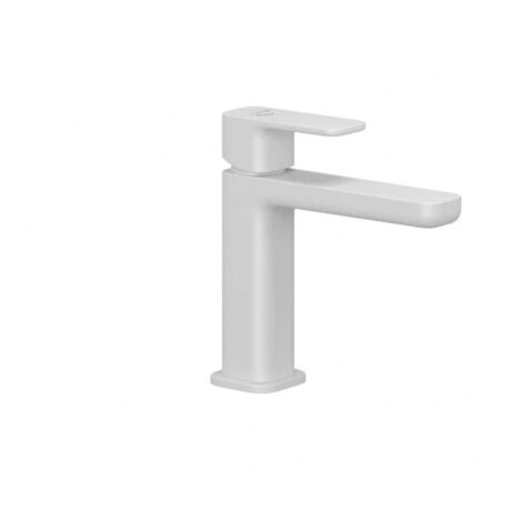 Kludi Renon - Mitigeur de lavabo avec bonde Push-Open, EcoPlus, blanc mat 422895375 (1/2)