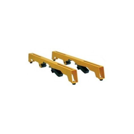Dewalt – Supports de montage pour socle DE7023 – Lot de 2 pièces – Longueur 430 mm – Accessoire pour scie sur table