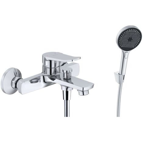 kielle Nefia - Mitigeur de baignoire avec accessoires EcoSpare, chrome 10327SN30 (1/5)