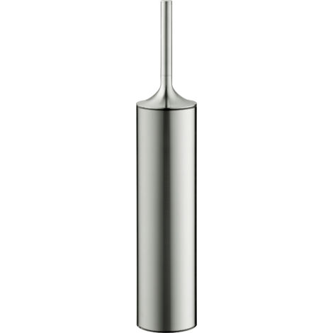 Duravit Starck T - Brosse WC à poser, inox brossé 0099457000
