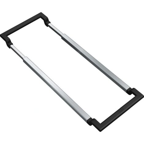 Franke Accessoires - ALL-IN Rail télescopique, plastique noir / inox 133.0655.059