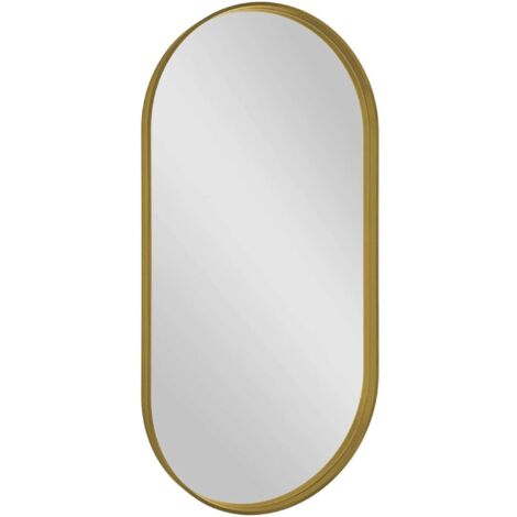 Sapho Avona - Miroir dans un cadre, 50x100cm, or mat AV500G (1/3)