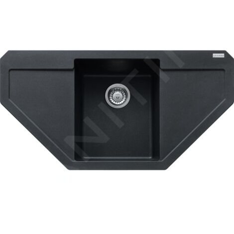 Franke Maris - Évier en fragranit MRG 612 E, 960x500 mm, onyx 114.0250.569