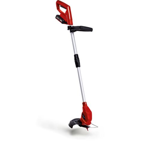 [Ancienne version] Einhell Coupe-bordures sans fil GC-CT 18/24 Li Power X-Change ( 18V, poignée de guidage télescopique à l'infini, 20 lames en plastique incluses) Livré avec Batterie 2,0 Ah et Charge